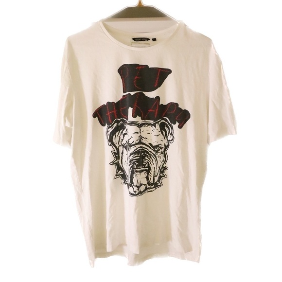 COPY - ANTONY MORATO  "Pet Therapy " graphic tee size Large - Picture 1 of 3